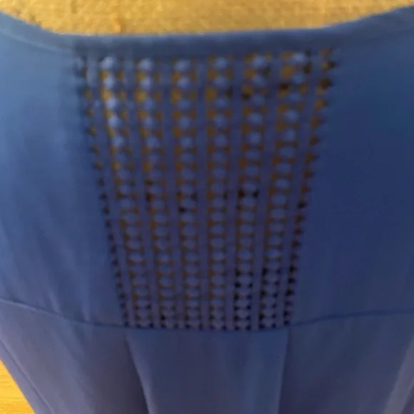 Daniel Rainn Short sleeve Blouse. Size XL. Royal Blue. - Picture 4 of 5